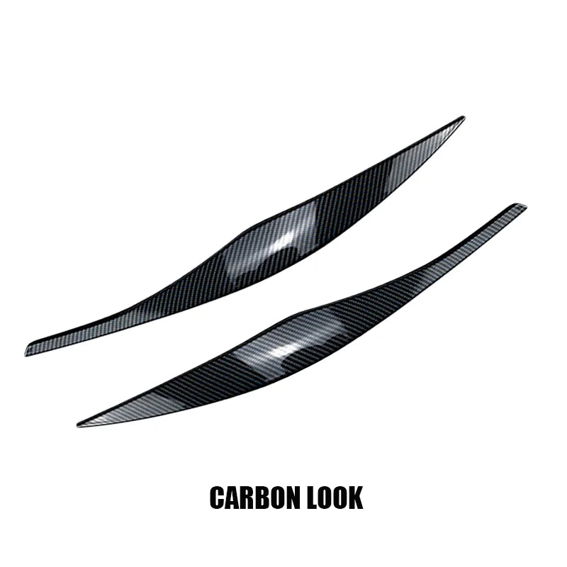 For BMW Accessories 3 Series E90 E91 320i 330i Headlight Eyebrows Eyelid 2005 2006 2007 2008 2009 2010 2011 Sedan / Touring