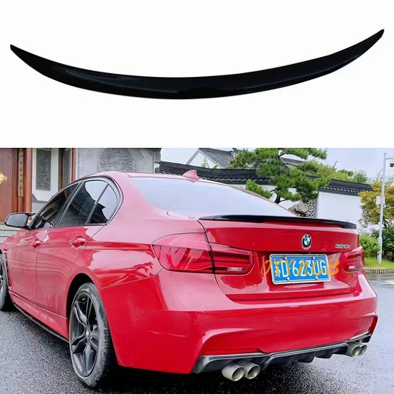 M Performance Boot Lid Spoiler, Gloss Black, for BMW 3 Series F30 and M3 F80 (2012-2019)