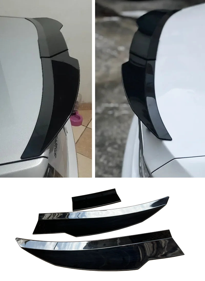 Universal For BMW Accessories 3 Series E92 E93 M3 E90 E46 E36 F30 F35 G20 G28 Car Rear Boot Spoiler Ducktail Highkick DIY Length