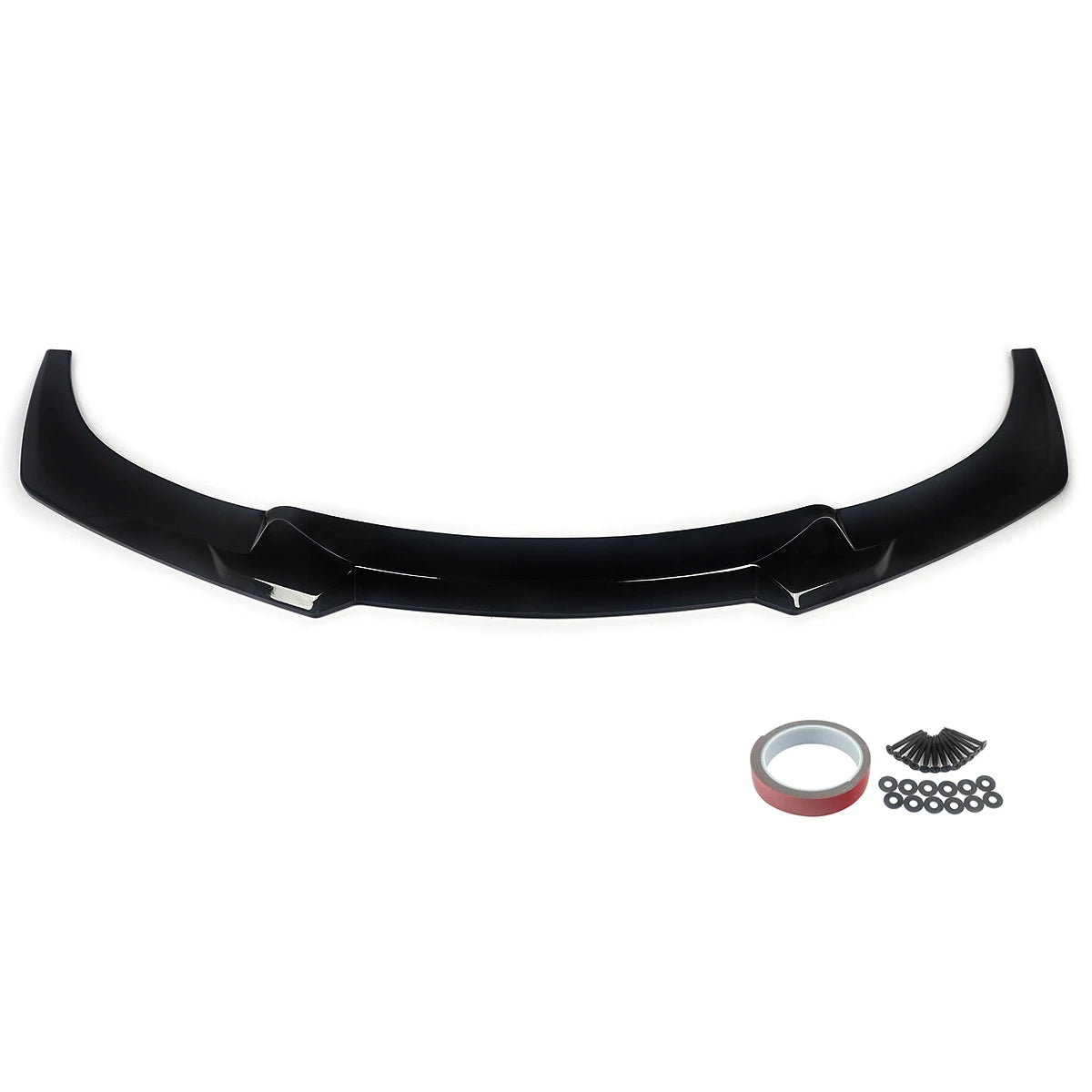 Front Lip Spoiler, Gloss Black, for BMW 6 Series F06 / F12 / F13 (2011-2018)