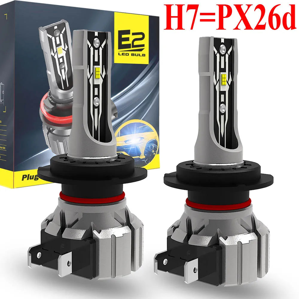2X 9012 HIR2 9005 HIR2 H4 H7 H8 H9 H11 Led Fog Light Daytime Running Light DRL For BMW E46 E90 E60 E39 F10 F30 X5 E53 E87 6000k