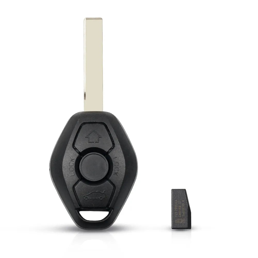 BMW Remote Key Fob with Chip — E38 E39 E46 E65 (HU58 / HU92 ID44)