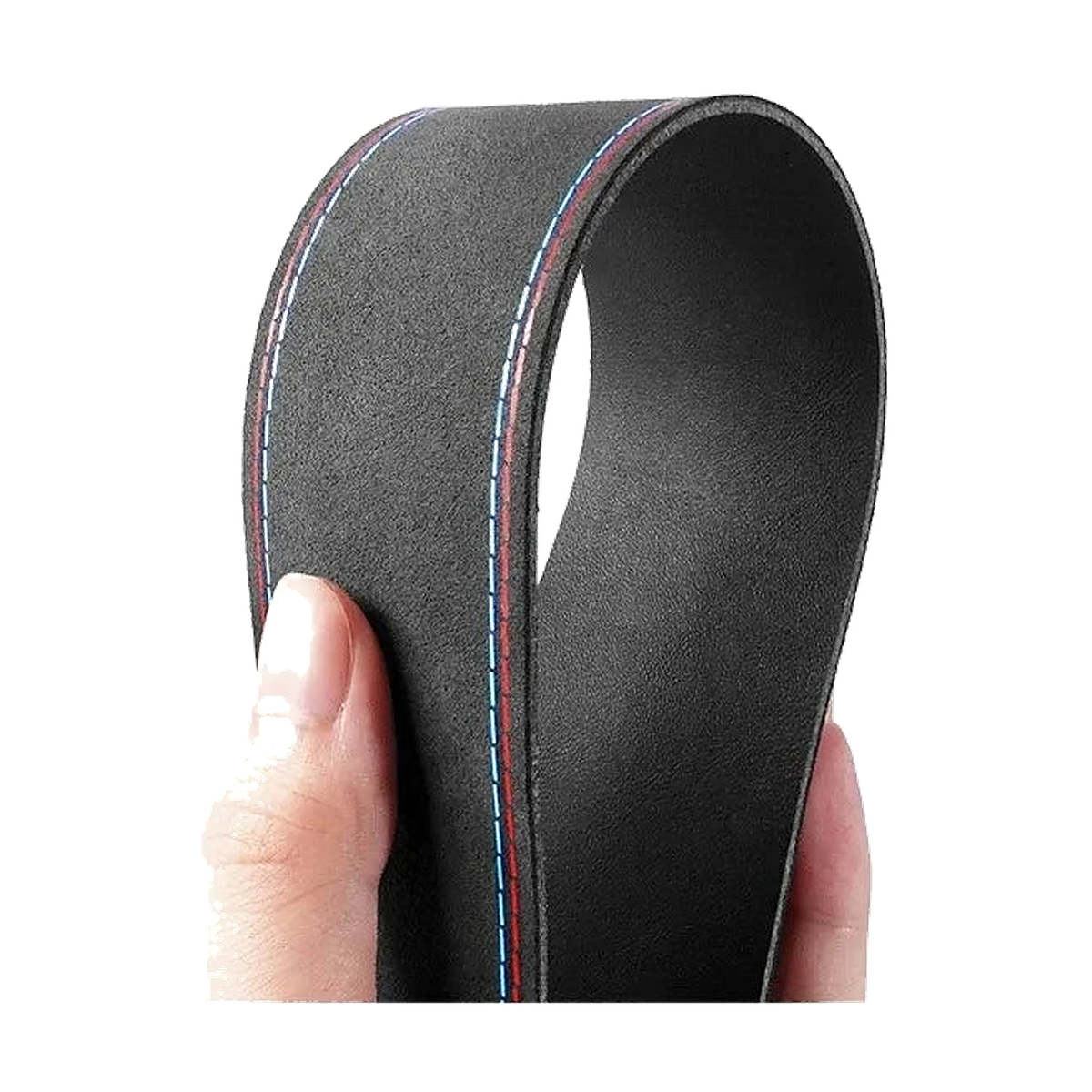 Rolled dashboard anti-dust pad showing the flexible microfiber backing for BMW 3 Series F30, 4 Series F32, F34