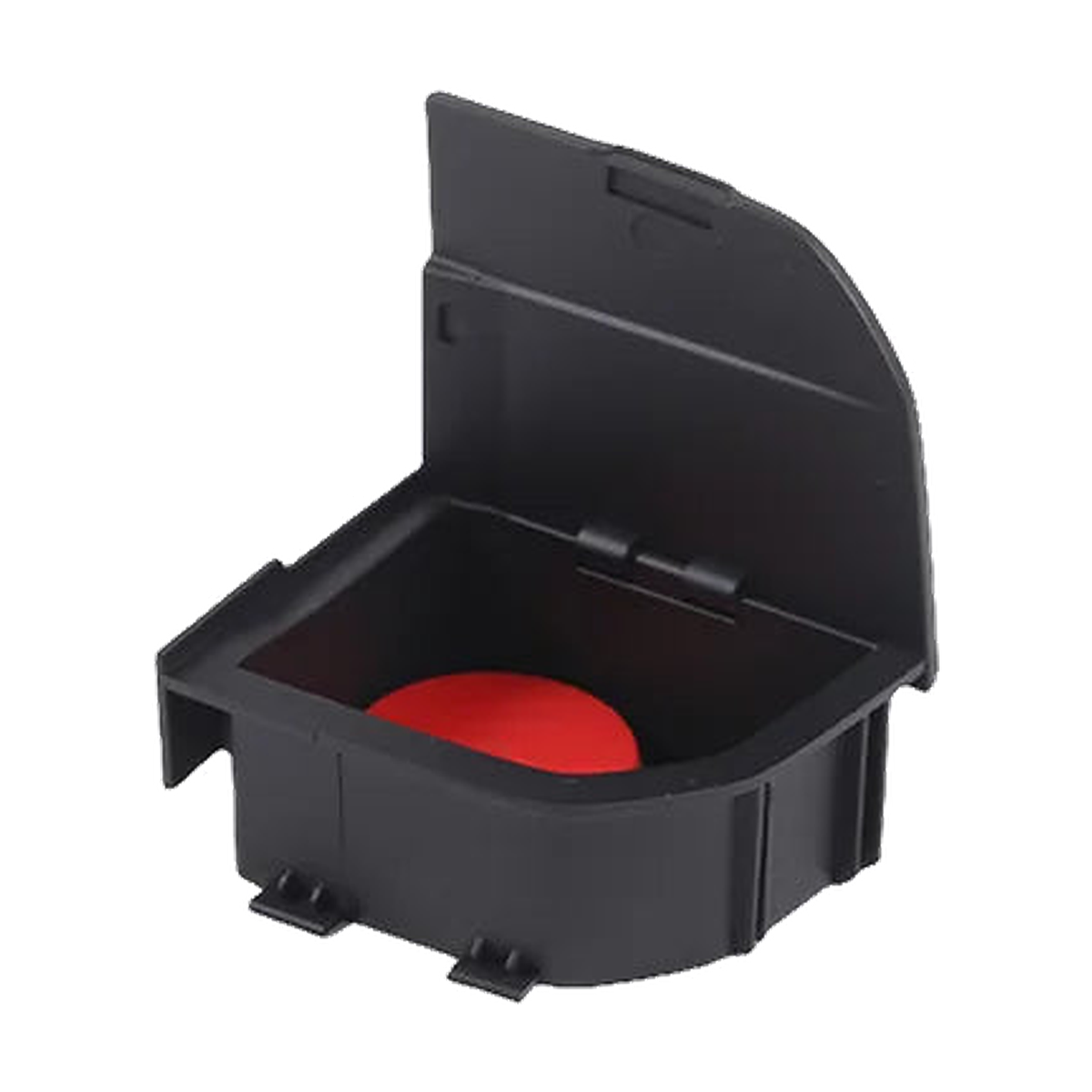 Centre console storage tray, open view showing red interior, for BMW G20, G26, F40, F44, X3 G01, X5 G05 (2018-2023)
