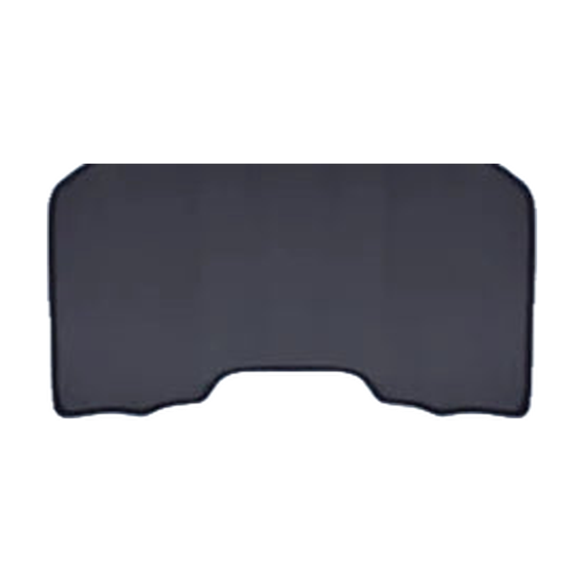 Black magnetic rear cargo window sunshade panel, single piece, for BMW F30 (2012-2018)