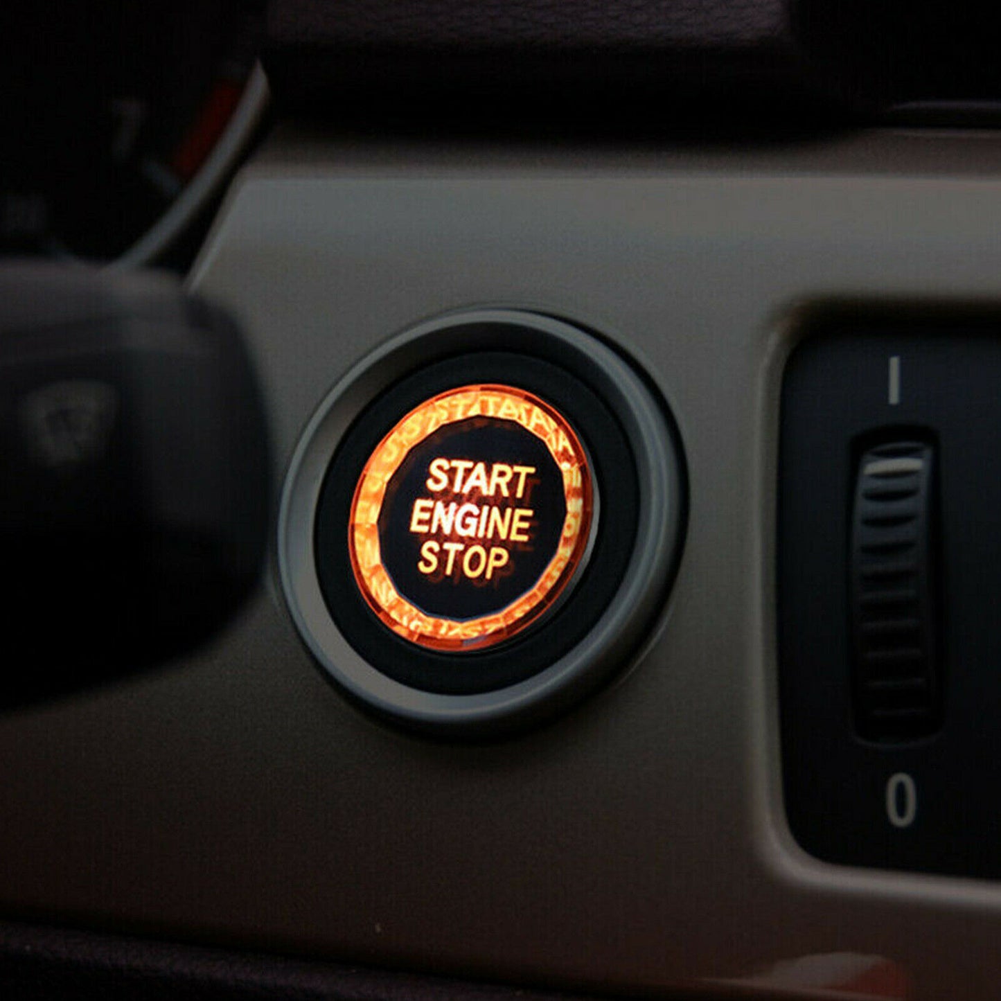 BMW Crystal Start Stop Button Cover — E90 E92 E60 F30 F10 G30 (ABS)