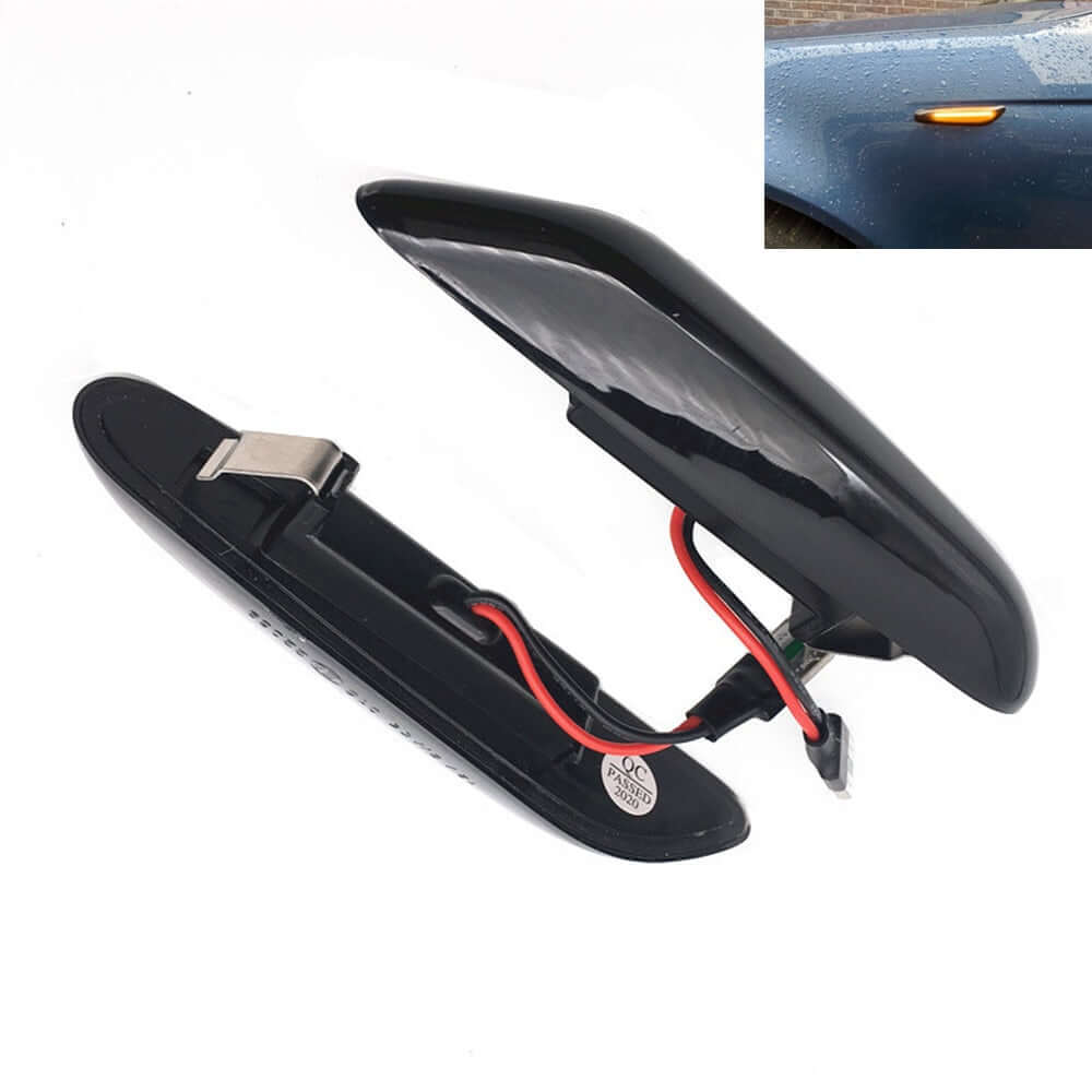BMW LED Dynamic Side Marker Sequential Turn Signals — E90 E92 E60 E46 (Pair)