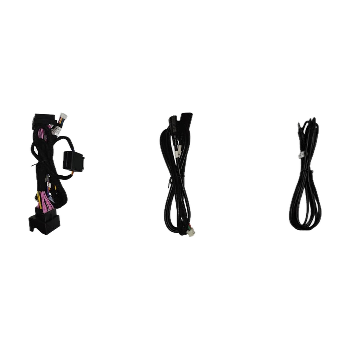 Power, USB and AUX cables included with the wireless CarPlay screen for BMW F20 / F30 with NBT