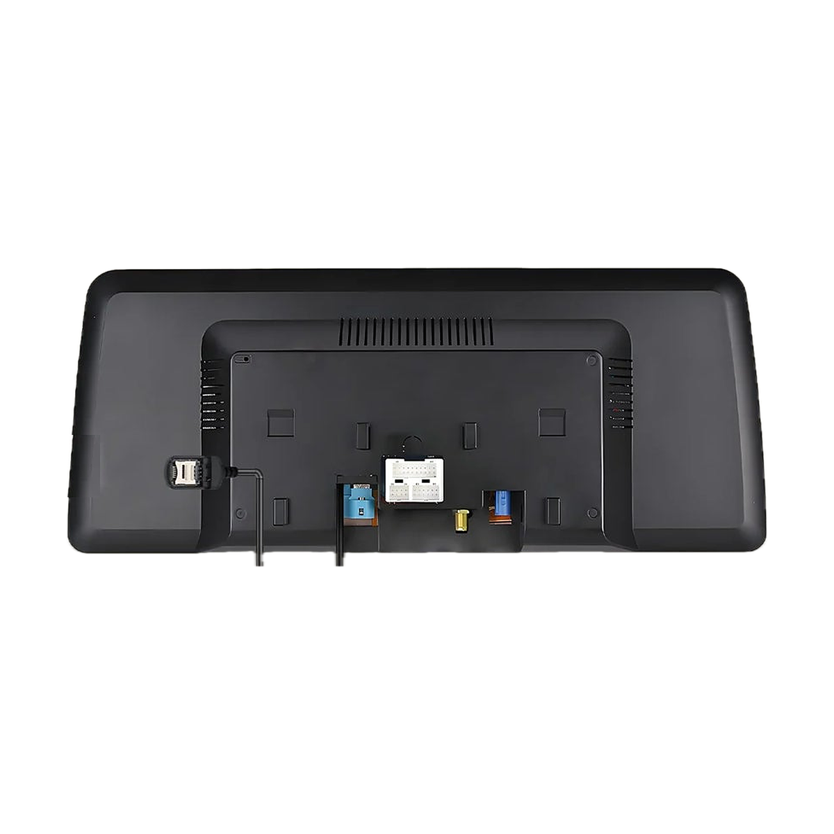 Rear view of the 12.3-inch head unit with SIM slot and connectors, for BMW X3 G01 / X4 G02 (2018-2022)