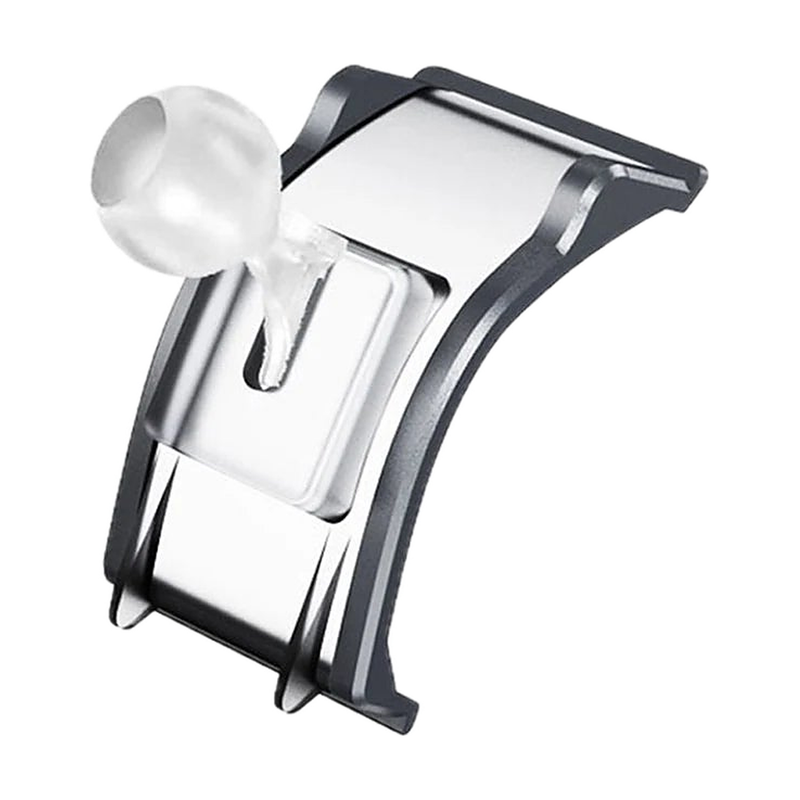 Car air vent phone mount base with universal ball joint, front view, for BMW G20 / G22 / G26 / G29 / G42