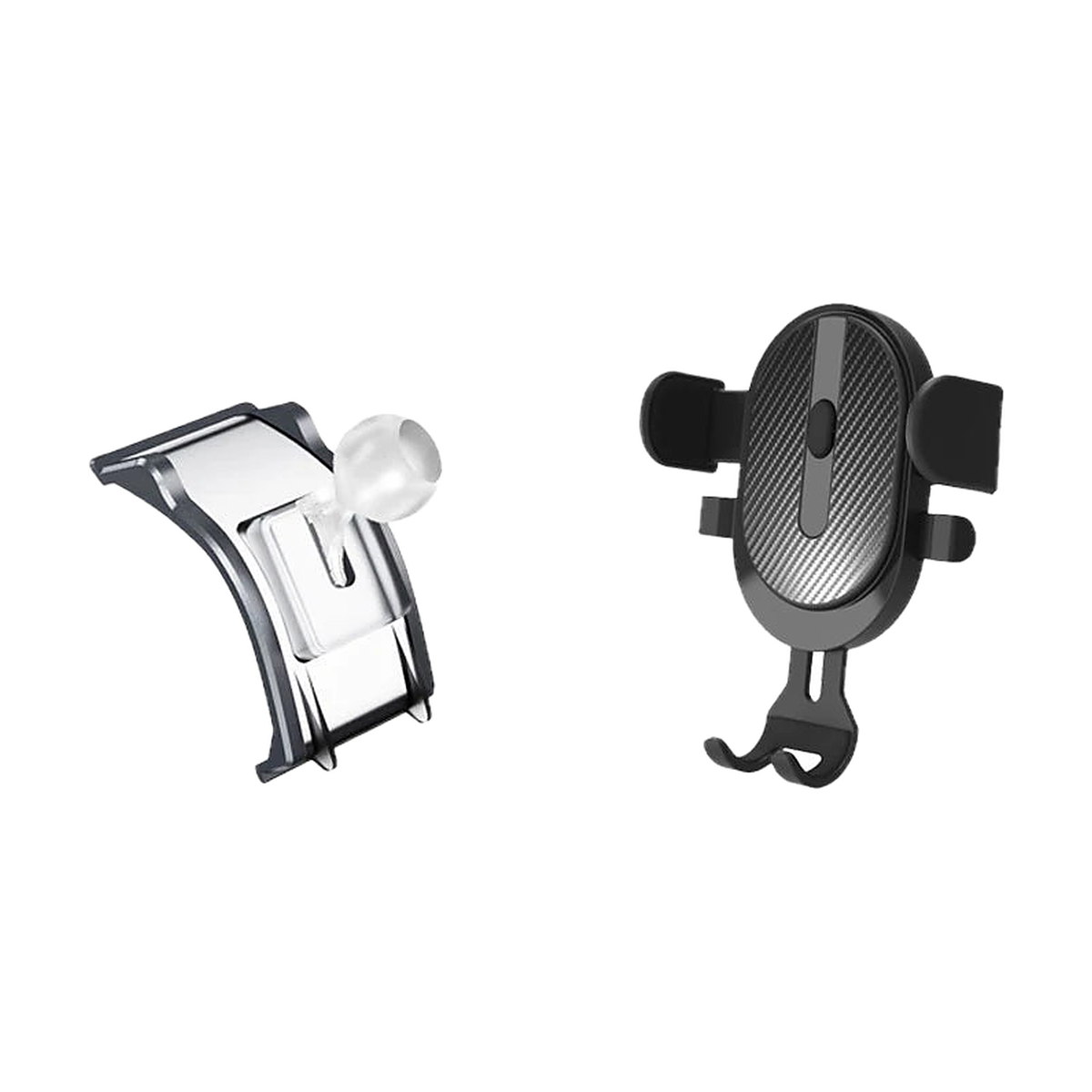 Mechanical spring clip phone holder attachment on air vent base for BMW G20 / G22 / G26 / G29 / G42