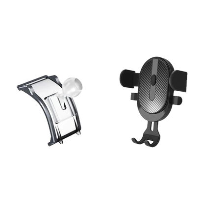Mechanical spring clip phone holder attachment on air vent base for BMW G20 / G22 / G26 / G29 / G42