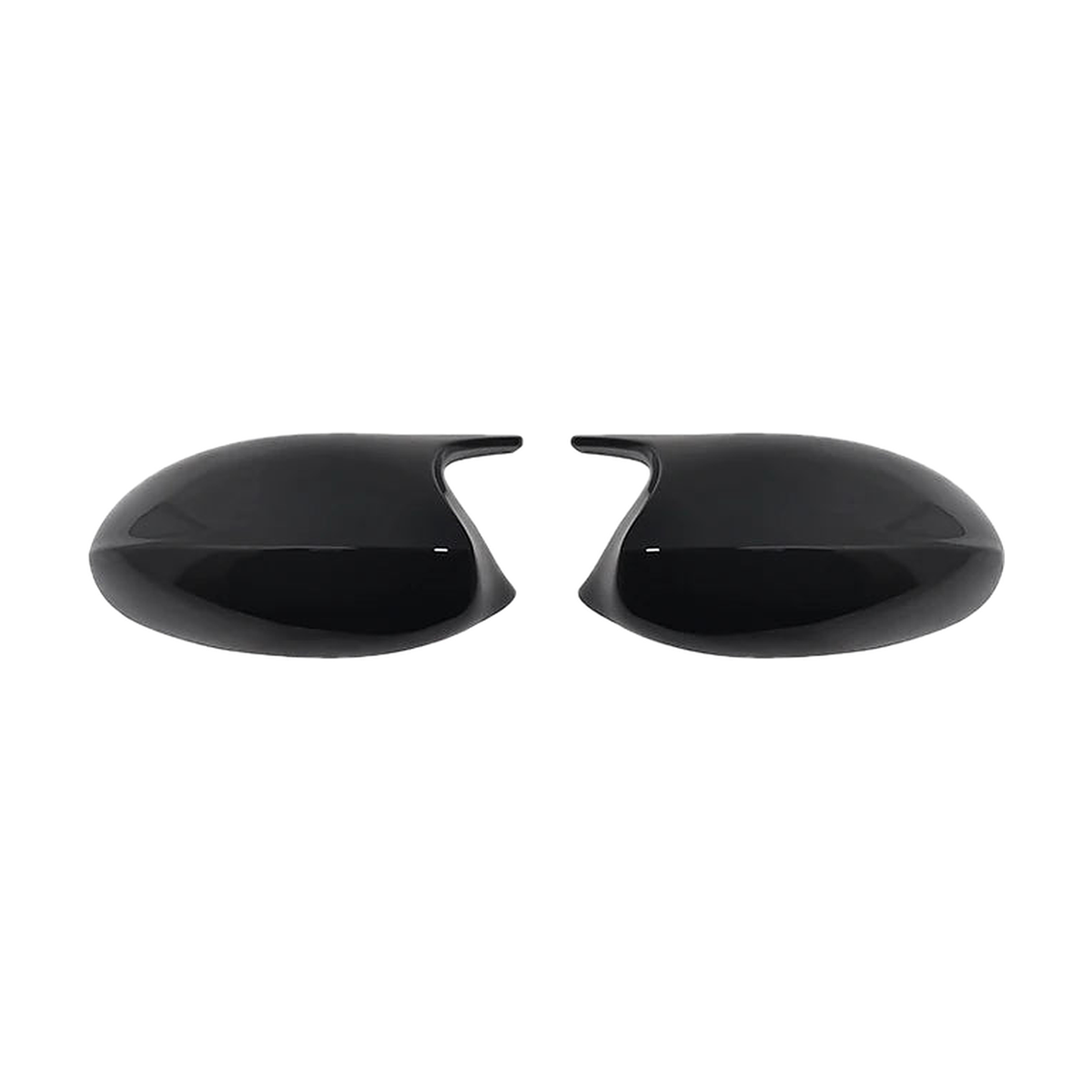 Gloss black M3-style mirror caps, product pair, for BMW 1/3 Series E81, E87, E90, E91, E92, E93