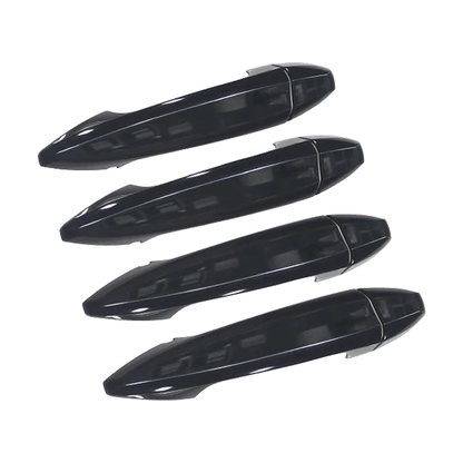 Black BMW exterior door handle covers, set of 4, for BMW G20, G30, F48, G01, G05