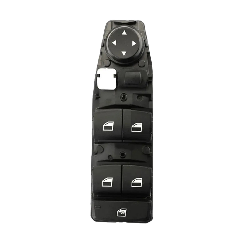Power window switch panel, front view, for BMW 1/2/3/5 Series and X1-X6 F20, F30, F10, F48, F25