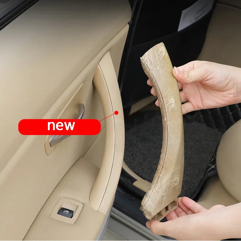 Full Set Interior Door Handles for BMW 3Series E90 E91 318 320 325 328 330 335 Part Inner Doors Panel Handle Bar Pull Trim Cover
