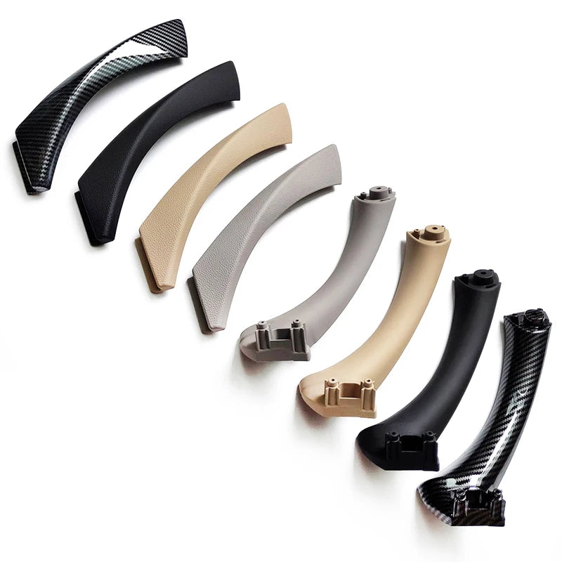 Left Right Interior Door Pull Handle with Cover Trim For BMW 3 Series E90 E91 E92 316 318 320 325 328i