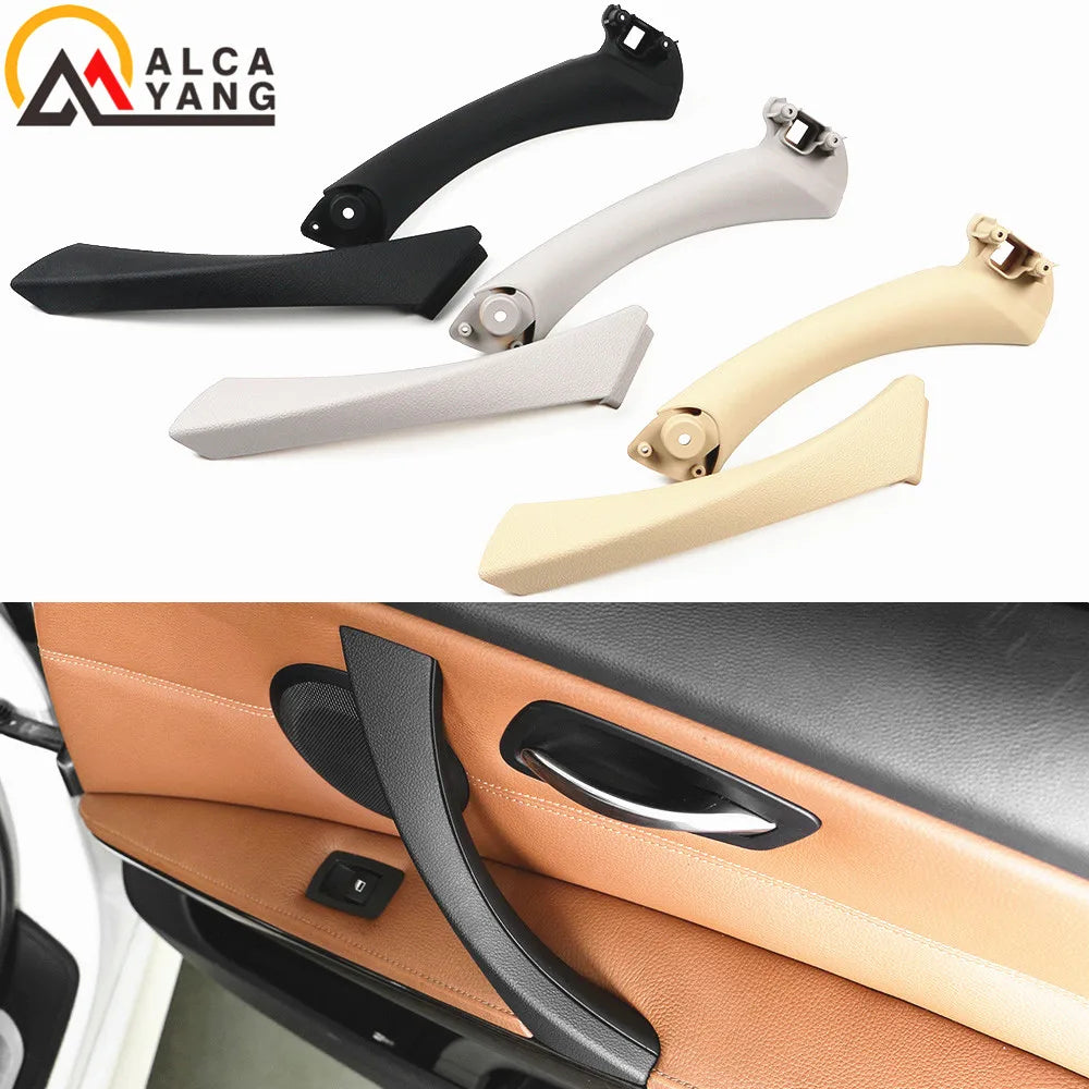 Full Set Interior Door Handles for BMW 3Series E90 E91 318 320 325 328 330 335 Part Inner Doors Panel Handle Bar Pull Trim Cover