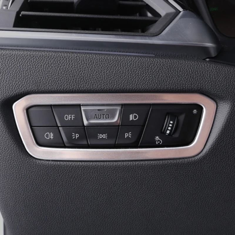 Car Console Gearbox Panel Trim Window Lift Switch Control Panel Frame dashboard Gear Shift Panel decorative For BMW 3 Series G20