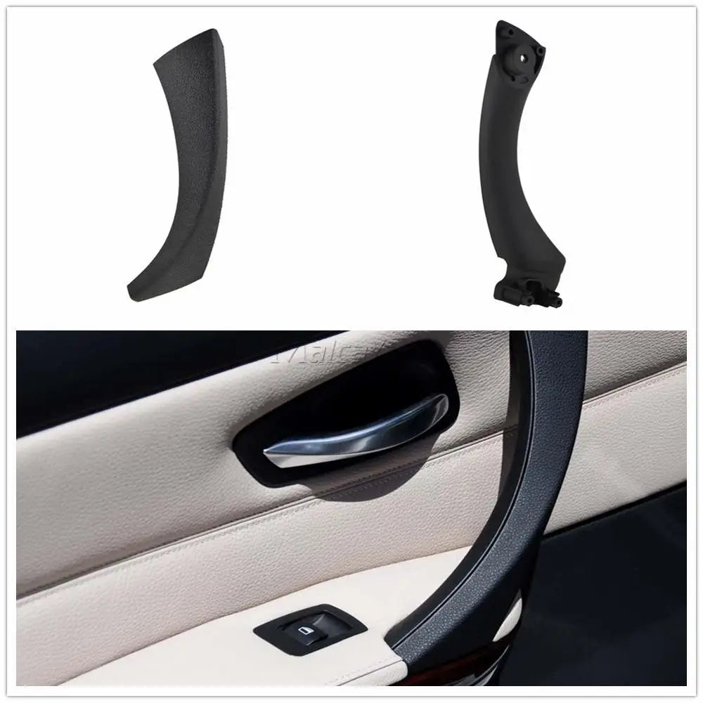 Full Set Interior Door Handles for BMW 3Series E90 E91 318 320 325 328 330 335 Part Inner Doors Panel Handle Bar Pull Trim Cover