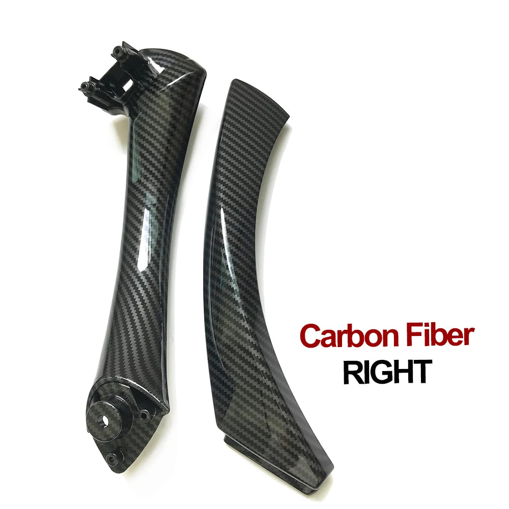Left Right Interior Door Pull Handle with Cover Trim For BMW 3 Series E90 E91 E92 316 318 320 325 328i