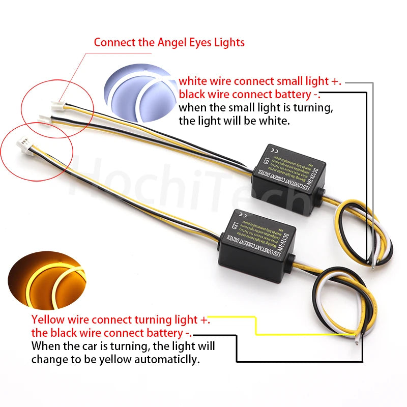 For BMW 3 Series E46 316i 318i 320d 323i 328i 330i 325xi 330d 1998-2005 Excellent LED Cotton Angel Eyes Rings Daytime Light