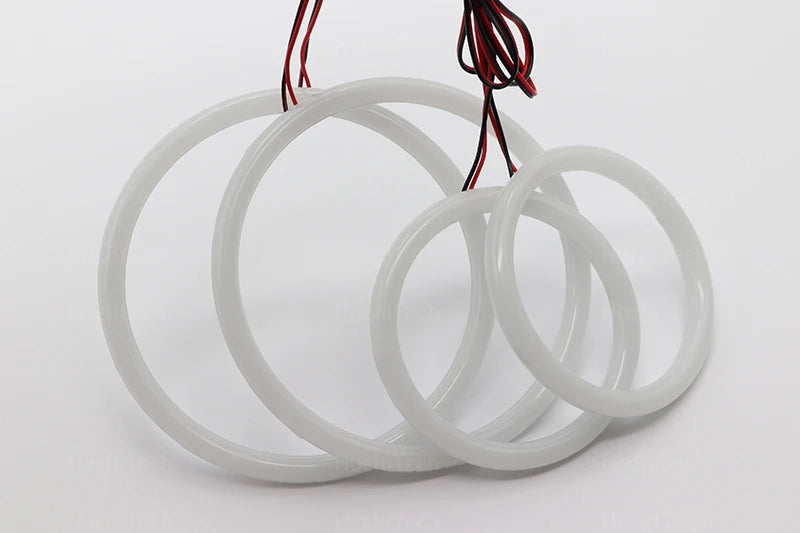 For BMW 3 Series E90 E92 E93 M3 2007-13 Coupe Cabriolet Hight Quality LED Angel Eyes Kit Cotton White Ring