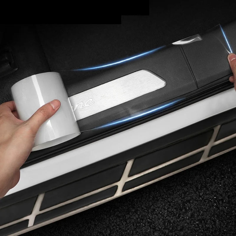Car Threshold Transparent Film Door Edge Rim auto Stickers for BMW X1 E84 F48 X3 X4 F34 F31 F11 F07 F30 F10 X5 E53 F15 E70 E71