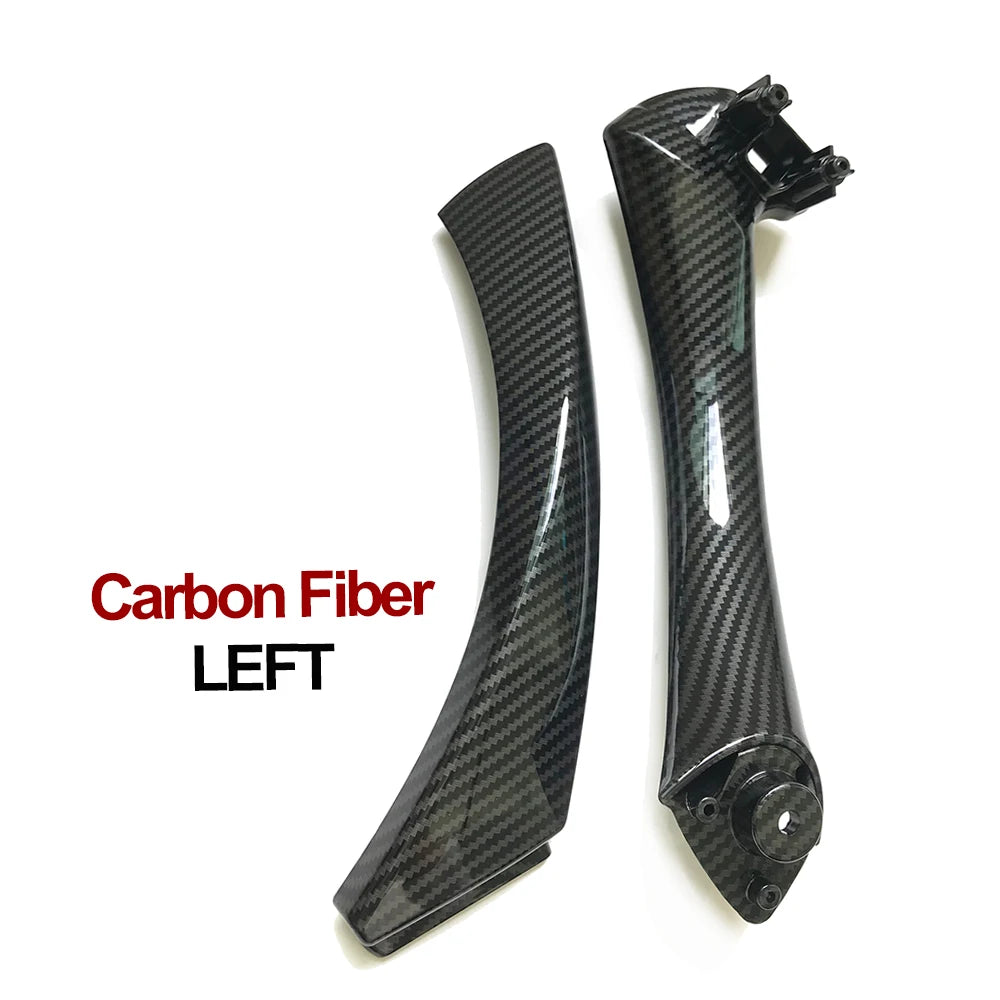 Left Right Interior Door Pull Handle with Cover Trim For BMW 3 Series E90 E91 E92 316 318 320 325 328i