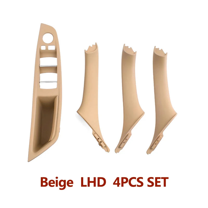 Quality Interior Front Door Armrest Panel Trim Pull Handle Set Replacement For BMW 5 Series F10 F11 F18 520i 523i 525i 528i 535i