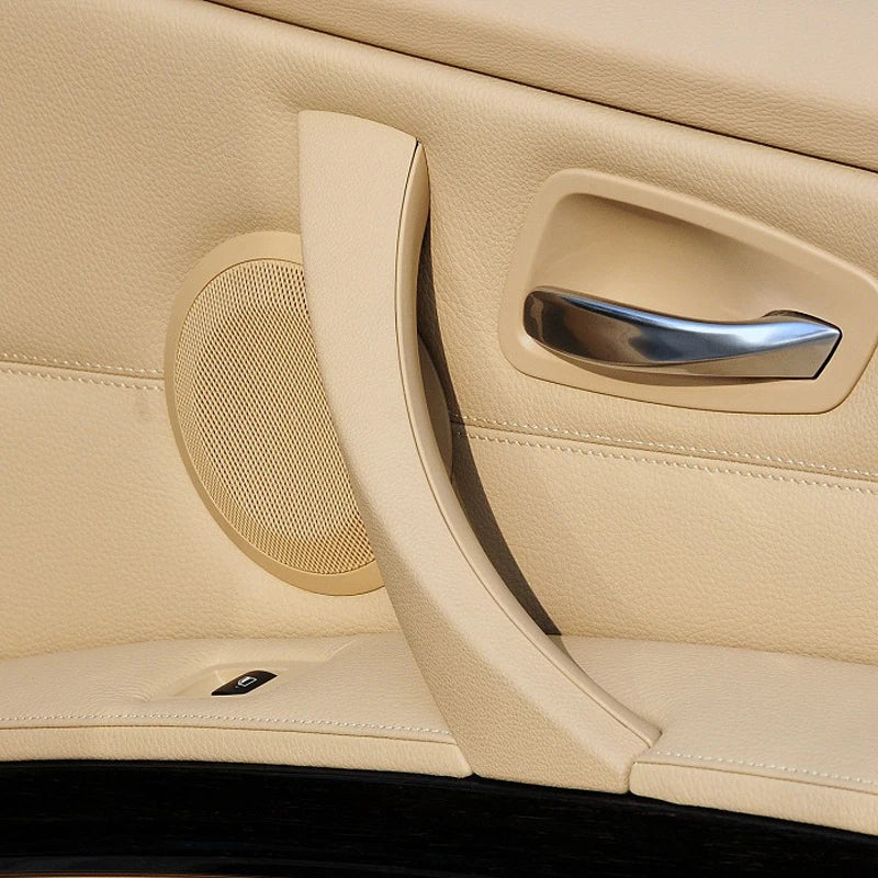 Car Passenger Left Right Side Interior Door Pull Handle with Cover Trim For BMW 3 Series E90 E91 E92 316i 318i 320i 325i 328i