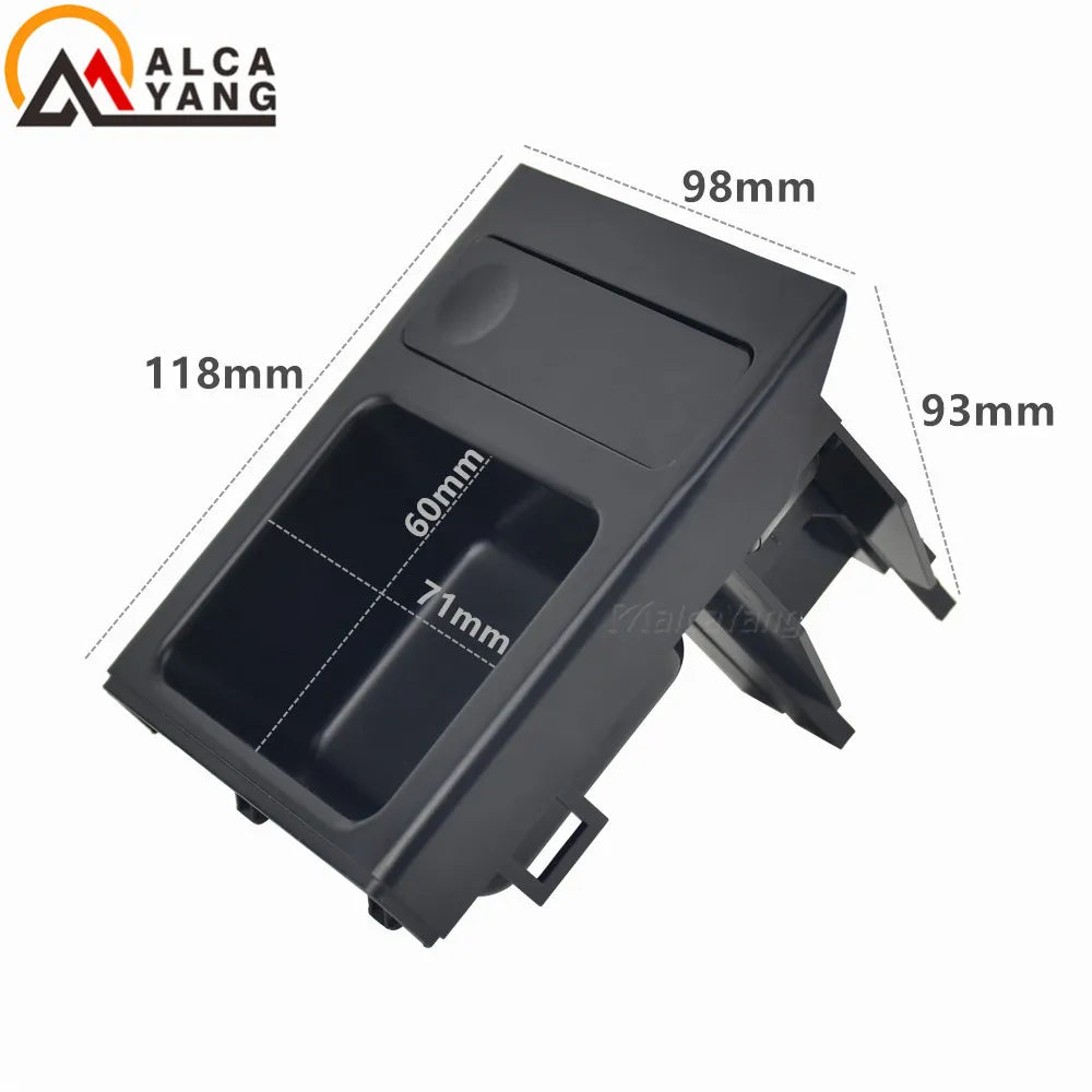 Car Center Console Water Cup Holder Beverage Bottle Holder Coin Tray For Bmw 3 Series E46 323i 318I 320I 98-06 51168217953
