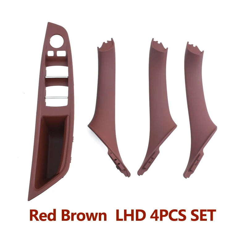 Quality Interior Front Door Armrest Panel Trim Pull Handle Set Replacement For BMW 5 Series F10 F11 F18 520i 523i 525i 528i 535i