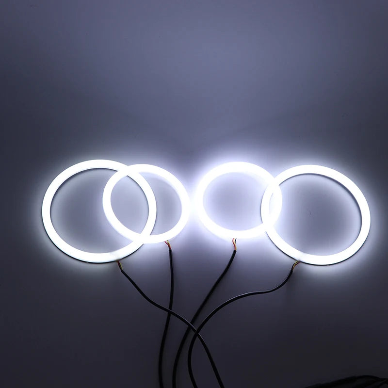 For BMW 3 Series E46 316i 318i 320d 323i 328i 330i 325xi 330d 1998-2005 Excellent LED Cotton Angel Eyes Rings Daytime Light