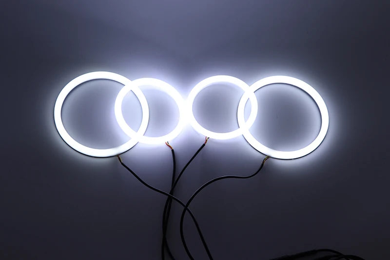 For BMW 3 Series E46 316i 318i 320d 323i 328i 330i 325xi 330d 1998-2005 Excellent LED Cotton Angel Eyes Rings Daytime Light