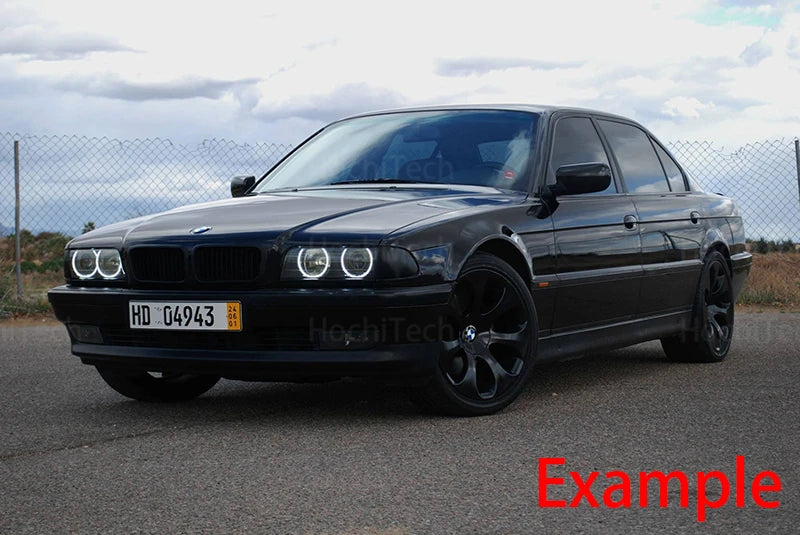 For BMW 3 Series E90 E92 E93 M3 2007-13 Coupe Cabriolet Hight Quality LED Angel Eyes Kit Cotton White Ring