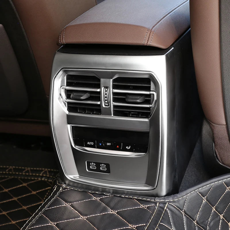 Car Console Gearbox Panel Trim Window Lift Switch Control Panel Frame dashboard Gear Shift Panel decorative For BMW 3 Series G20