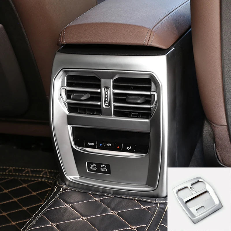 Car Console Gearbox Panel Trim Window Lift Switch Control Panel Frame dashboard Gear Shift Panel decorative For BMW 3 Series G20