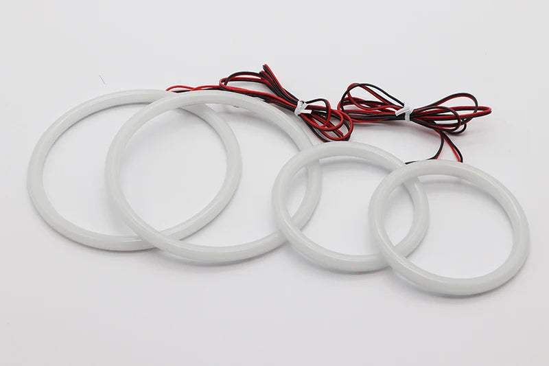 For BMW 3 Series E46 316i 318i 320d 323i 328i 330i 325xi 330d 1998-2005 Excellent LED Cotton Angel Eyes Rings Daytime Light