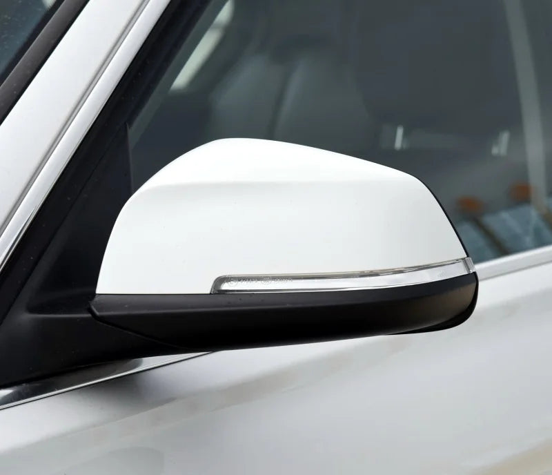 2x White mirror cover Black mirror cover Overlay for BMW 1 2 3 3GT 4 X1 E84 M2 i3 Series F20 F21 F22 F23 F30 F31 F32 F33 F34 F80