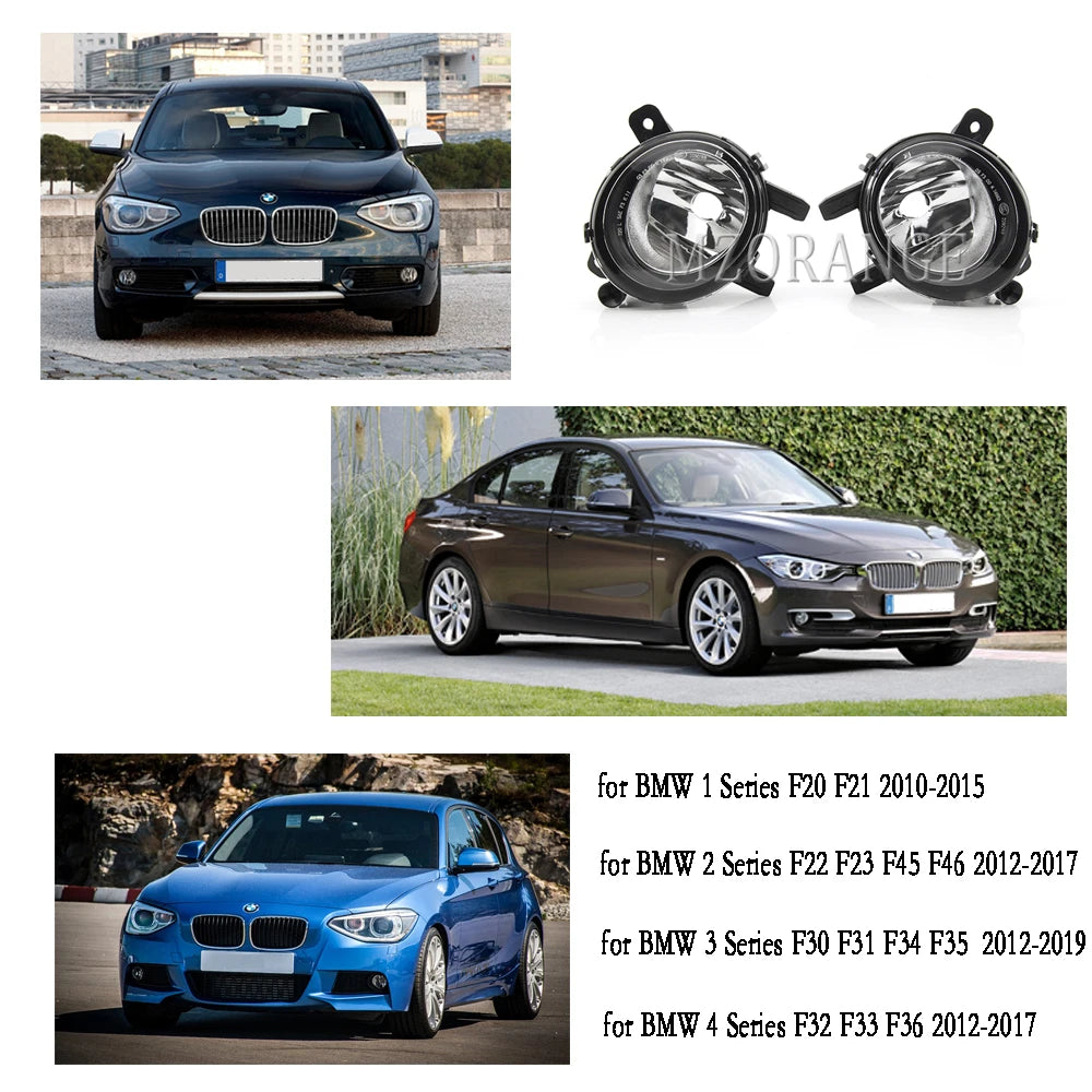 Car LED Angel Eye Fog Lamps Headlights for BMW F32 F33 F36 F22 F23 F45 F46 2012-2017 F20 F21 2010-2015 F30 F31 F34 F35 2012-2019