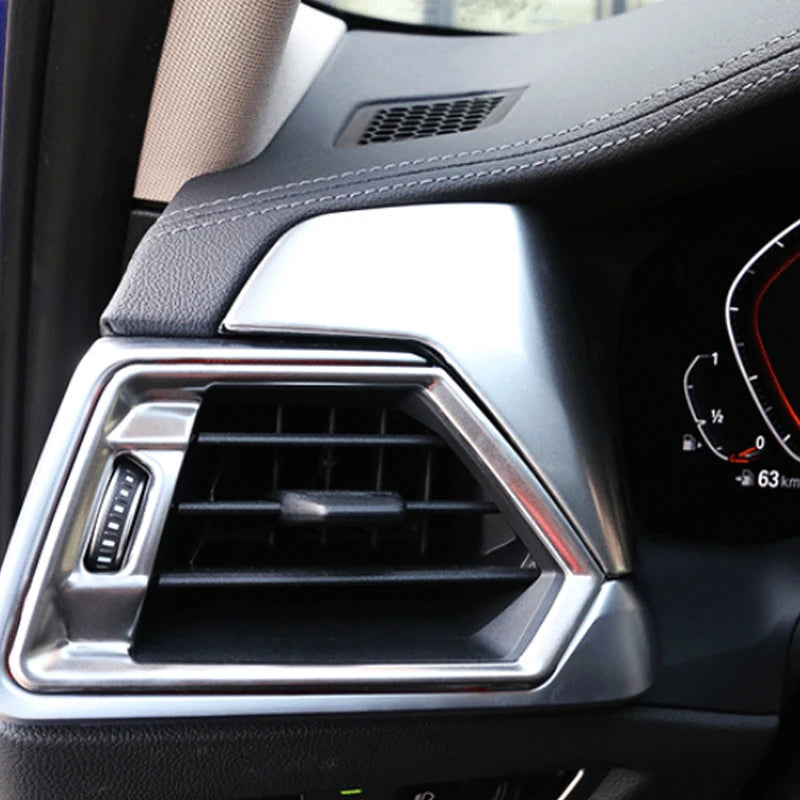 Car Console Gearbox Panel Trim Window Lift Switch Control Panel Frame dashboard Gear Shift Panel decorative For BMW 3 Series G20