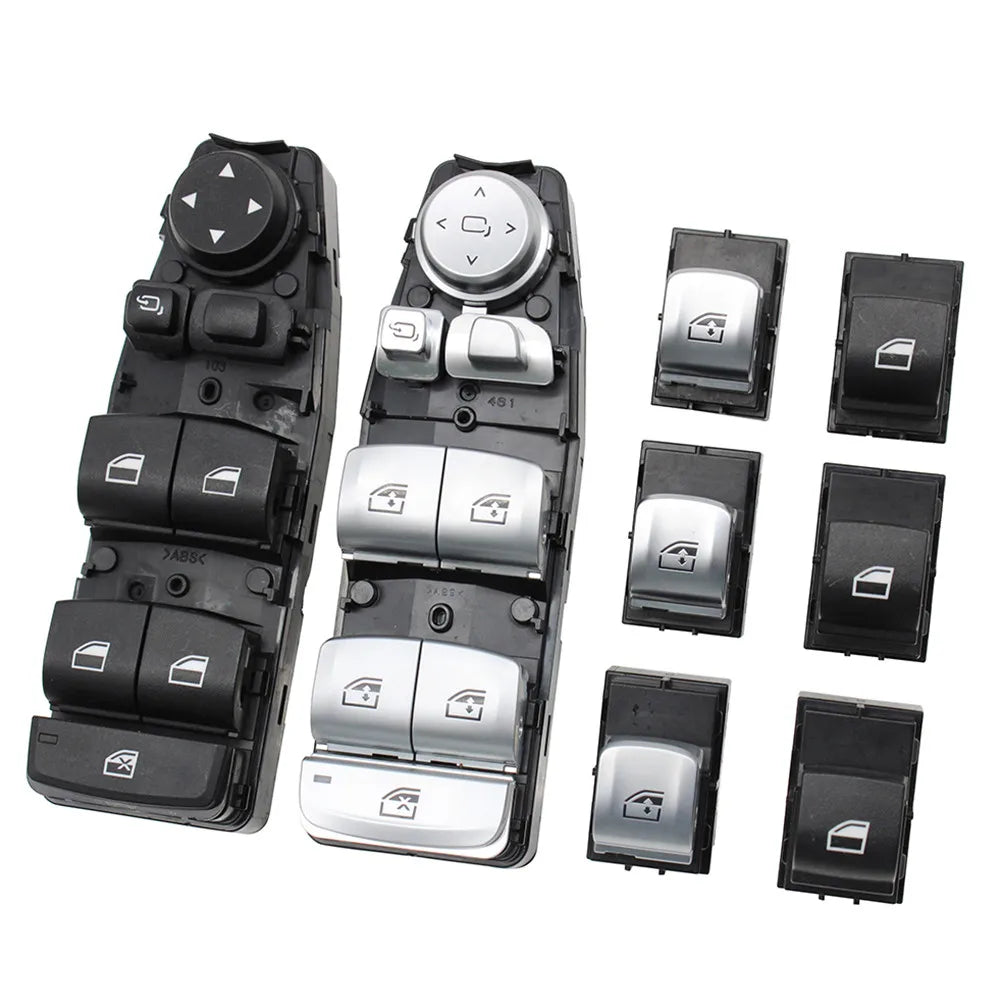 LHD RHD Power Lifter Master Window Regulator Switch Control Mirror Button For BMW 3 5 7 X3 X4 F30 F35 F25 F26 F10 F18 F01 F02