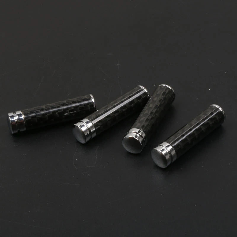 For BMW E46 E39 E60 E90 E36 F30 F10 E53 E34 E30 E70 X3 X4 X5 X6 M3 M5 Carbon Fiber Door Lock Stick Pin Cap Car Interior