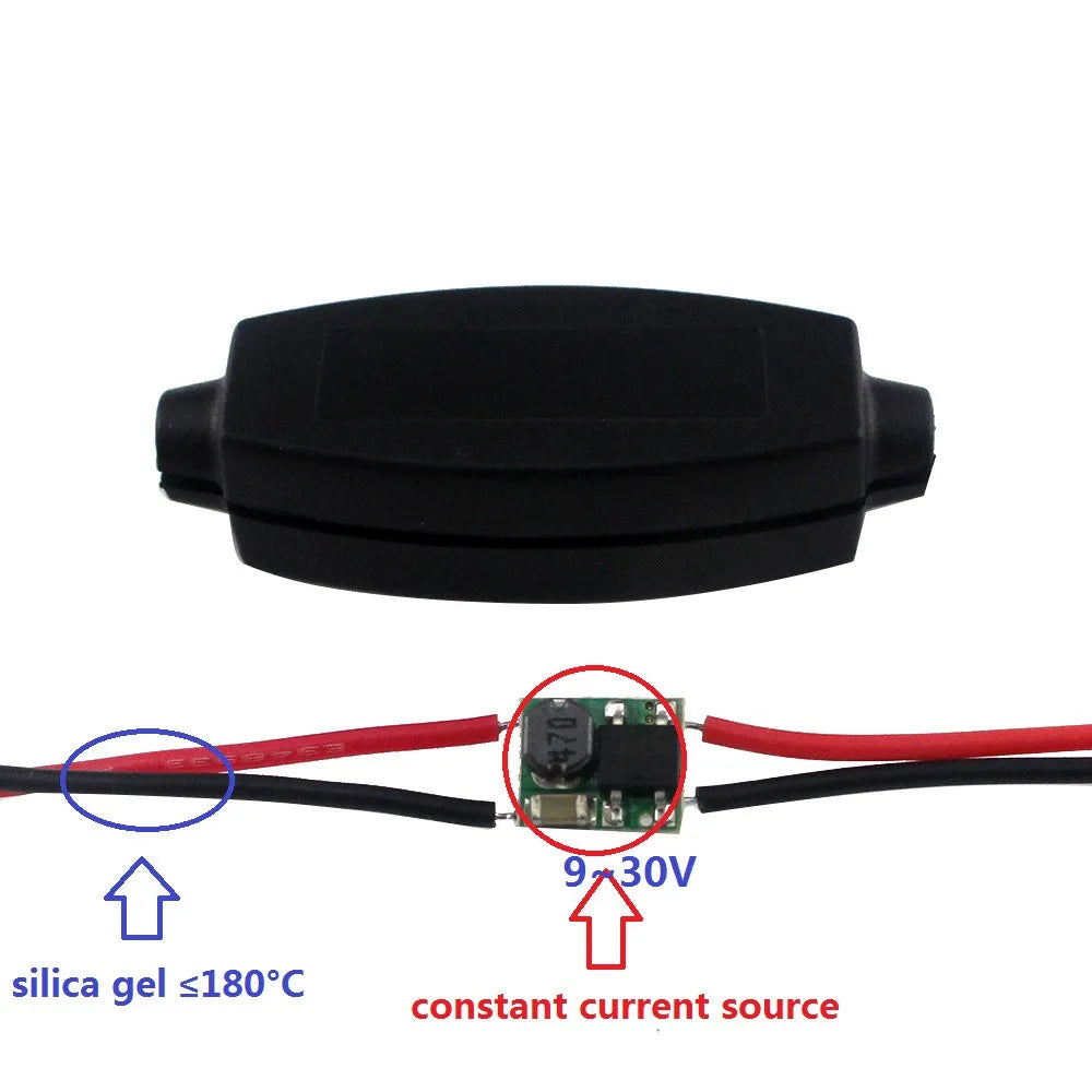 2x Super Bright Halo Rings COB LED Angel Eyes Headlight 60mm 70mm 80mm 90mm 100mm 110mm 120mm Car Motorcycle DRL Light Bulb Lamp