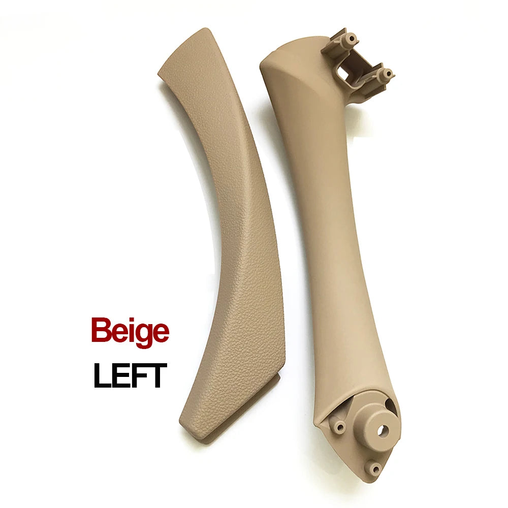 Left Right Interior Door Pull Handle with Cover Trim For BMW 3 Series E90 E91 E92 316 318 320 325 328i