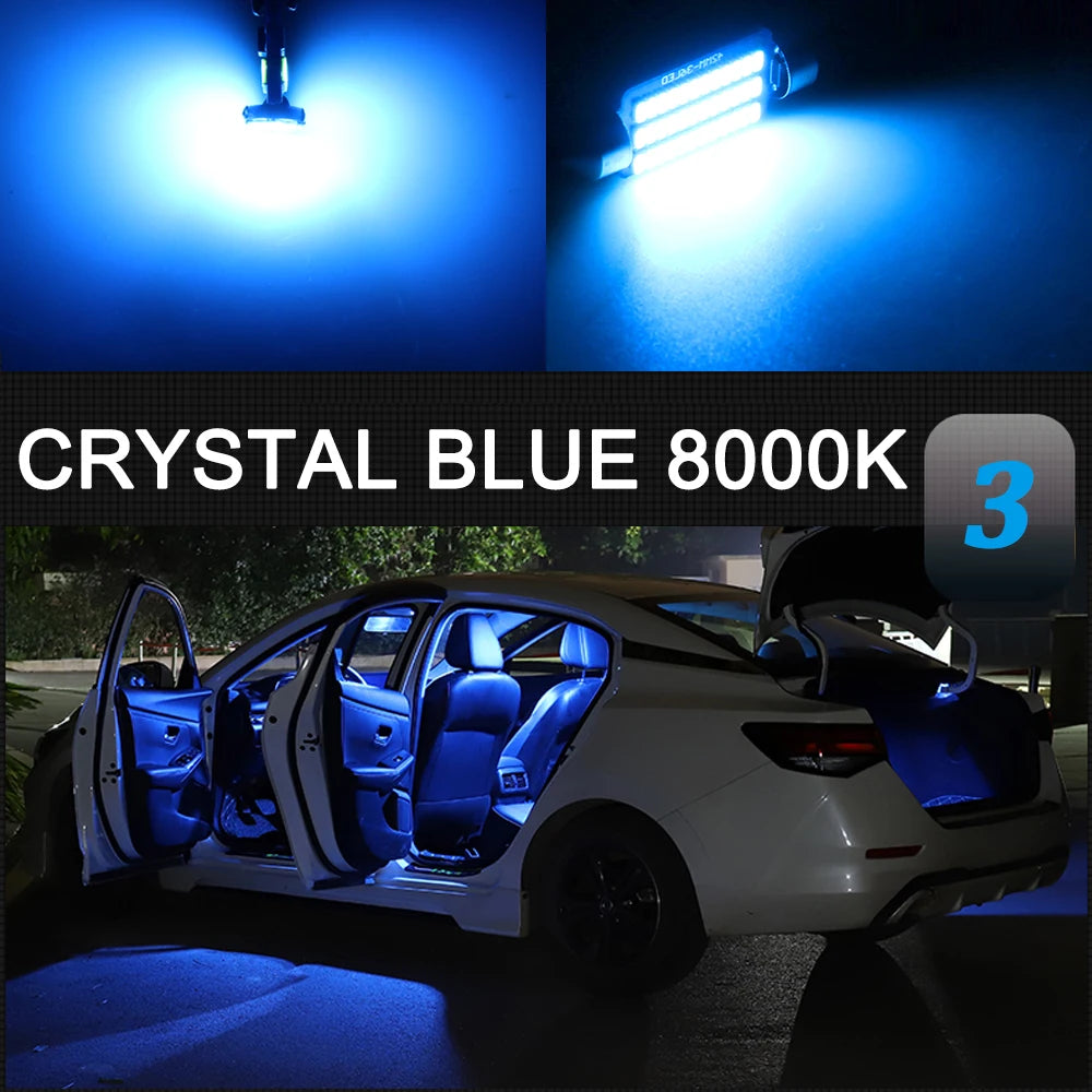 Car LED Interior Light Canbus For BMW E87 E81 F20 E36 E46 E90 E91 E92 E93 F30 E39 E60 E61 F10 F11 E38 E65 E66 328i Accessories