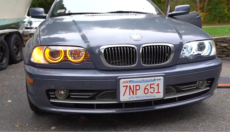 For BMW 3 Series E46 316i 318i 320d 323i 328i 330i 325xi 330d 1998-2005 Excellent LED Cotton Angel Eyes Rings Daytime Light
