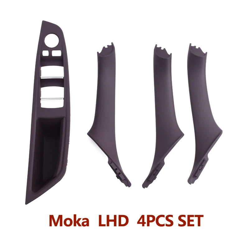 Quality Interior Front Door Armrest Panel Trim Pull Handle Set Replacement For BMW 5 Series F10 F11 F18 520i 523i 525i 528i 535i