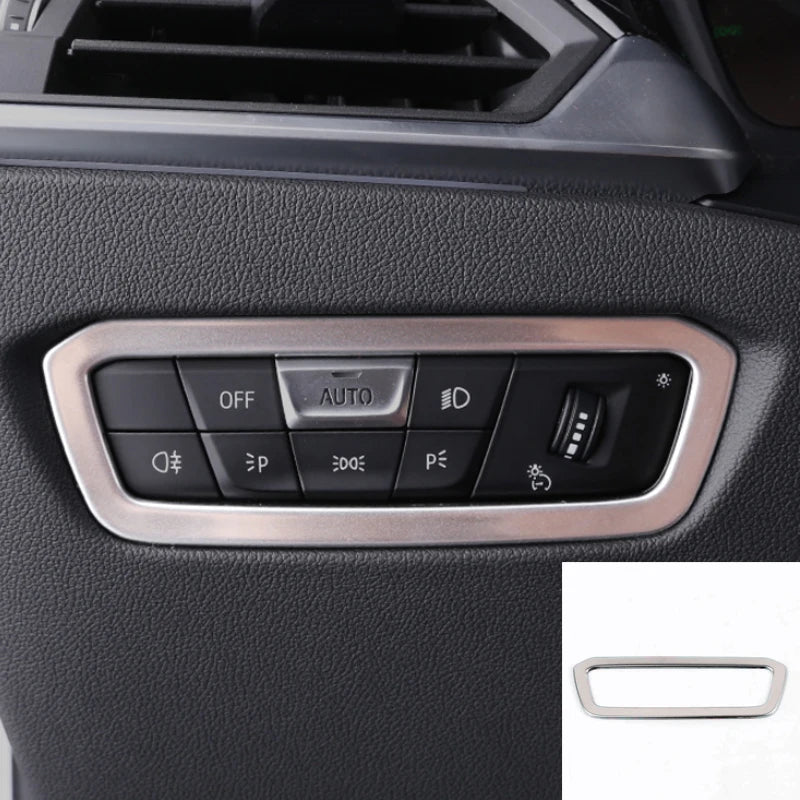 Car Console Gearbox Panel Trim Window Lift Switch Control Panel Frame dashboard Gear Shift Panel decorative For BMW 3 Series G20